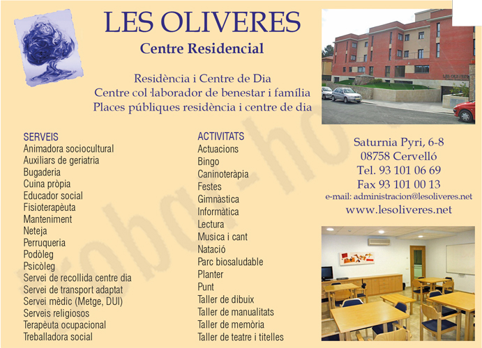 Centre Residencial Les Oliveres