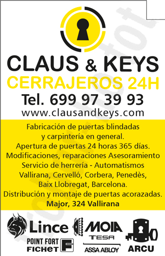 Cerrajeros Claus & Keys