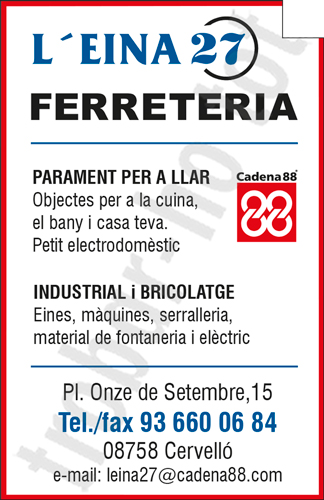 Ferreteria L'Eina 27