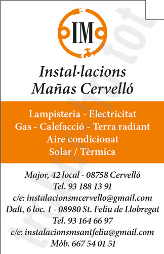 Instal·lacions Mañas Cervelló