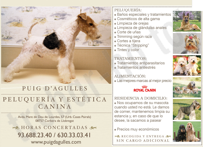 Perruqueria Canina Puig d'Agulles