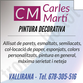 Pintura decorativa Carles Martí