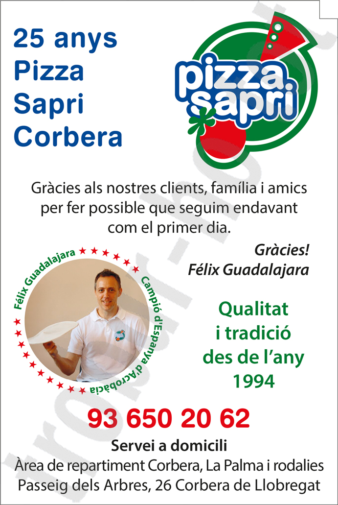 Pizza Sapri Corbera