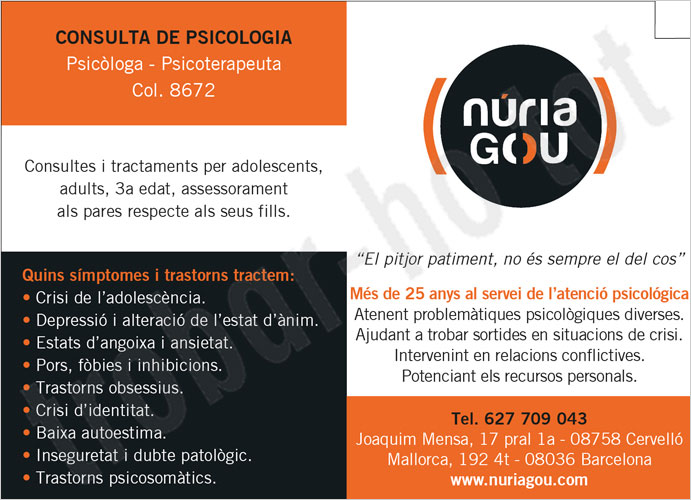 Psicologia Núria Gou