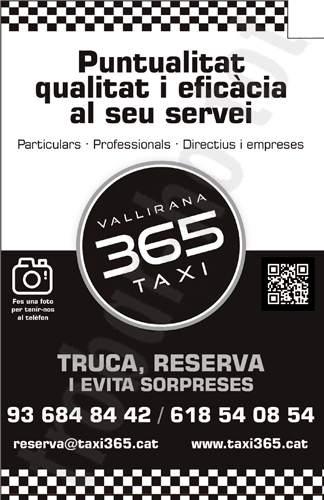 Taxi Vallirana 365