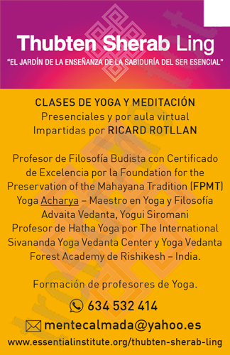 Thubten Sherab Ling · Classes de Ioga